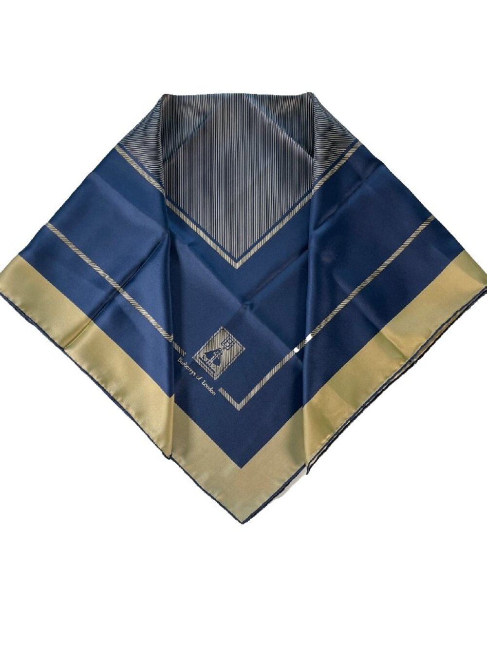 Vintage Burberrys of London Silk Scarf